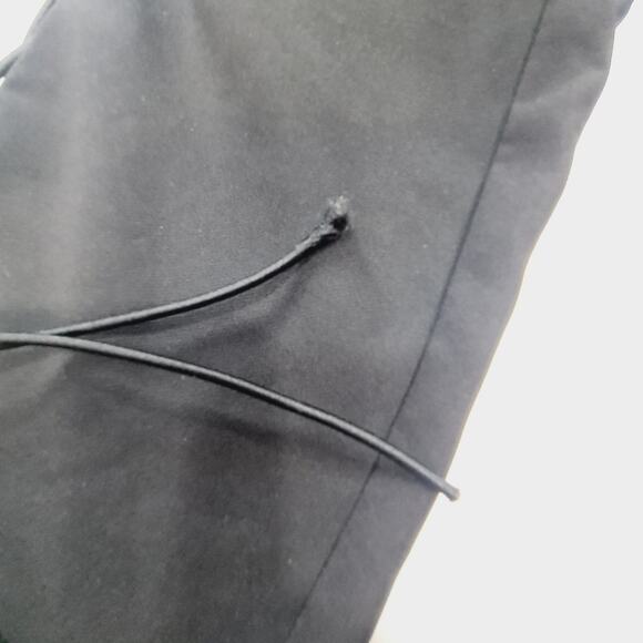 Michael Costello Black Lace-Up Jumpsuit - Picture 5 of 14